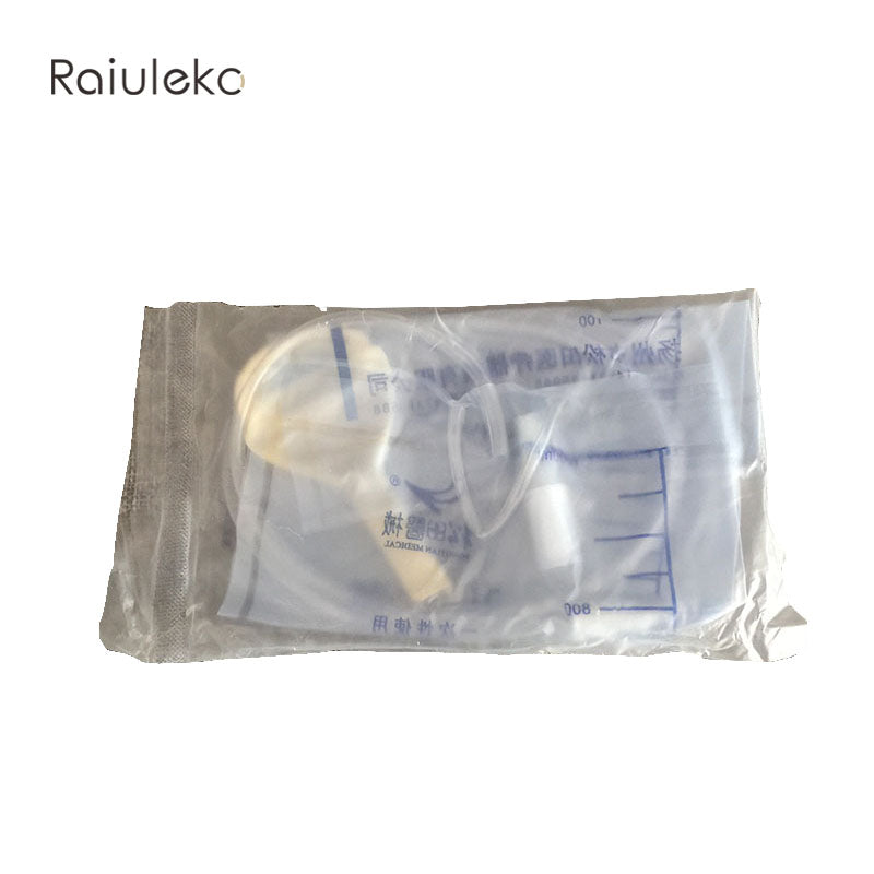 5P Medical Latex Sleeve Type Urine Bag Male Drainage Catheter Bag 1000ML Urine Collector Bag Holder Bed Incontinence Urinal Pee