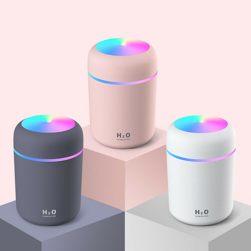 VIP Portable Humidifier USB Ultrasonic Dazzle Cup Aroma Diffuser Cool Mist Maker Air Humidifier Purifier with Romantic Light